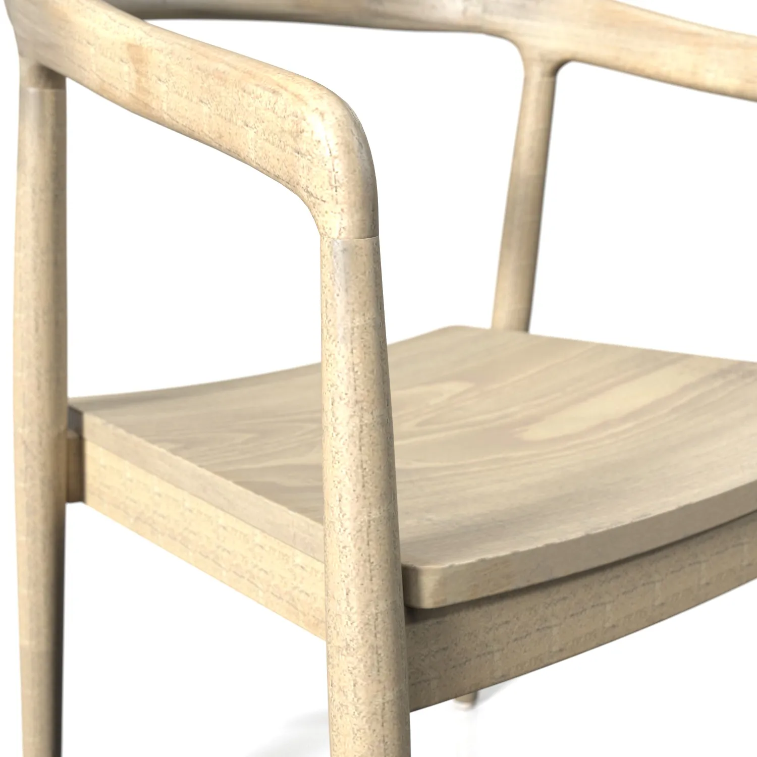 Ingrid Dining Chair PBR 3D Model_05